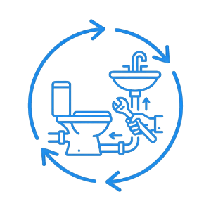 Εγκατάσταση νέων<br>ειδών υγιεινής και μπαταριών